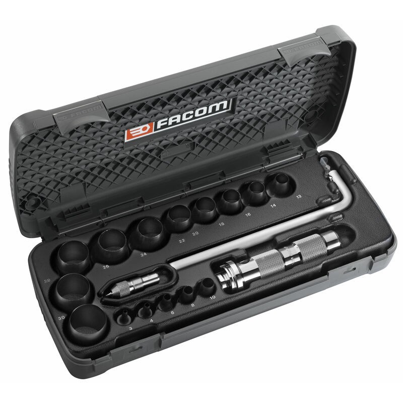 Coffret emporte-pièces FACOM Ø3 à 30mm Coffret emporte-pièces FACOM Ø3 à 30mm