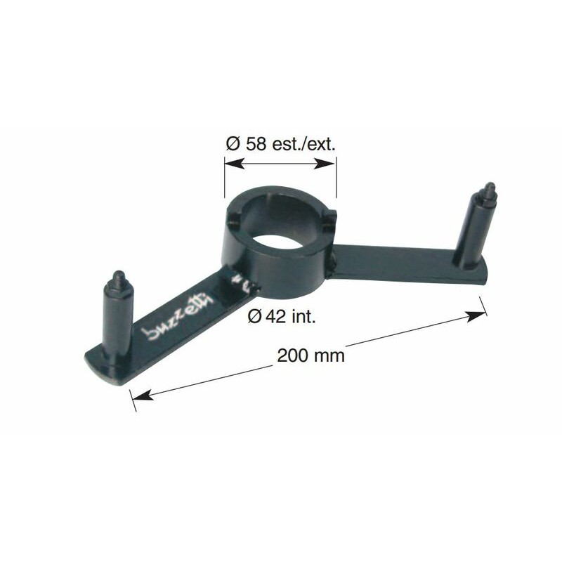 Clé de variateur BUZZETTI moteurs Piaggio 400-500CC 4T Clé de variateur BUZZETTI moteurs Piaggio 400-500CC 4T