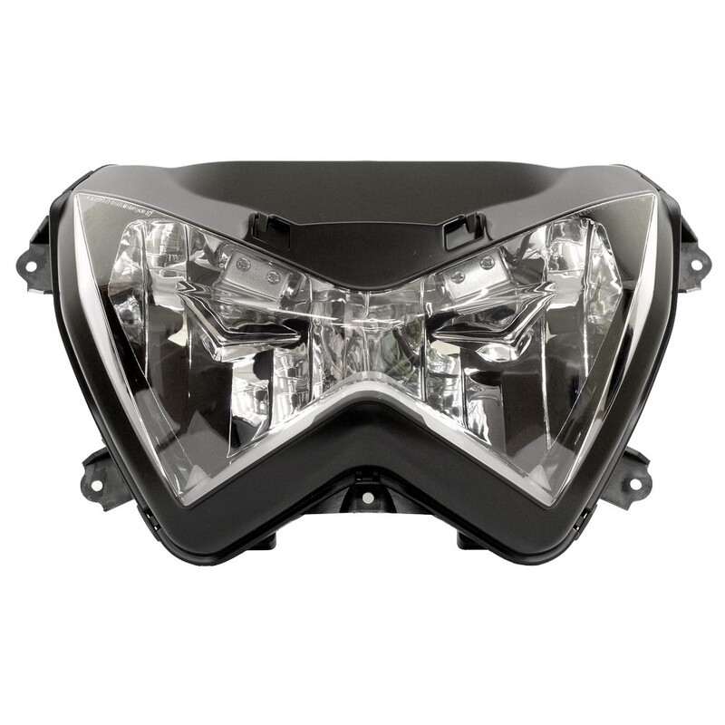 Front headlight w/e-mark + LED Z800 / Z800e Front headlight w/e-mark + LED Z800 / Z800e – Image 2