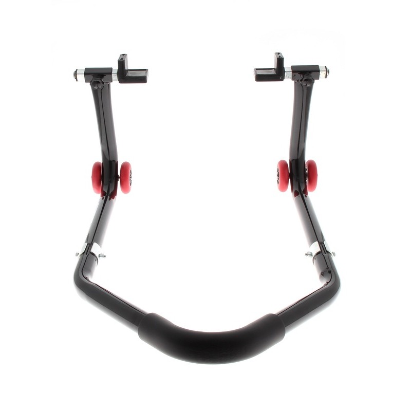 Béquille arrière BIHR démontable universelle noir avec supports caoutchouc en ''L'' Béquille arrière BIHR démontable universelle noir avec supports caoutchouc en ''L'' – Image 3