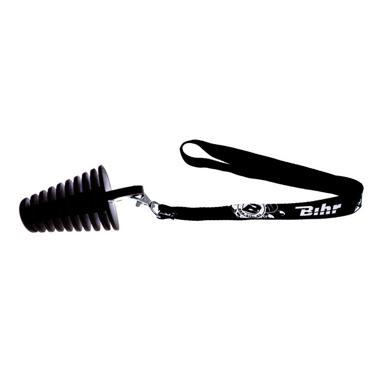 Bouchon de pot d'échappement 2 temps BIHR noir Ø14 à 37mm Bouchon de pot d'échappement 2 temps BIHR noir Ø14 à 37mm