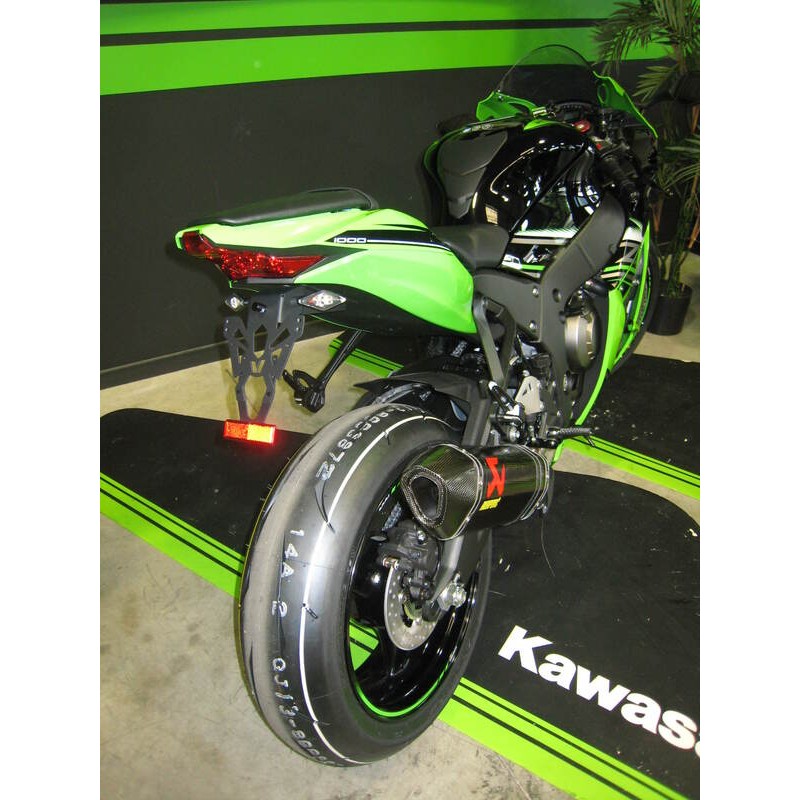 Support de plaque V PARTS noir Kawasaki ZX10R Support de plaque V PARTS noir Kawasaki ZX10R – Image 5