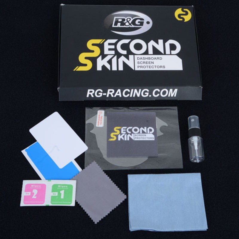 Kit de protection tableau de bord R&G RACING Second Skin transparent Kawasaki Kit de protection tableau de bord R&G RACING Second Skin transparent Kawasaki