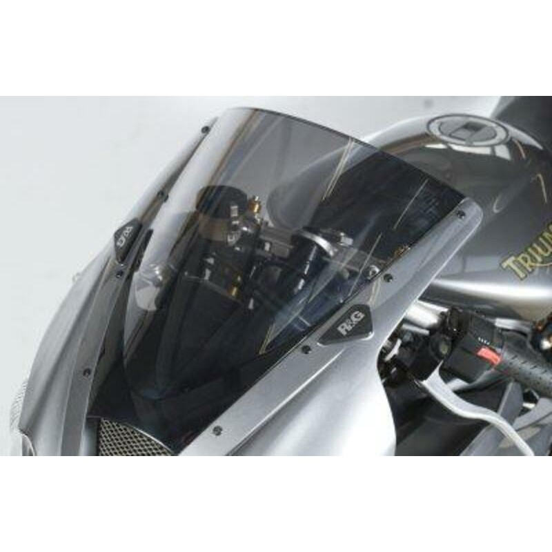 Cache-orifices rétroviseur R&G RACING - noir Triumph Daytona 675/R Cache-orifices rétroviseur R&G RACING - noir Triumph Daytona 675/R