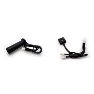 Poignées chauffantes R&G RACING avec commandes pour guidon 25.4mm