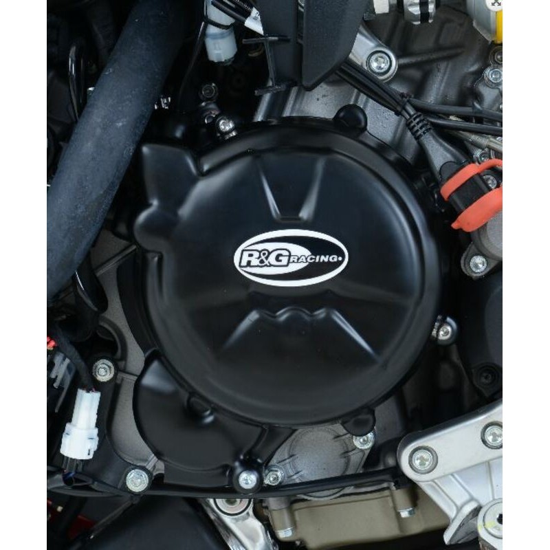 Couvre-carter R&G RACING gauche (alternateur) noir Ducati Panigale 1199 Couvre-carter R&G RACING gauche (alternateur) noir Ducati Panigale 1199