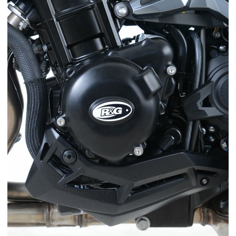 Couvre-carter gauche R&G RACING noir Kawasaki Z900 Couvre-carter gauche R&G RACING noir Kawasaki Z900