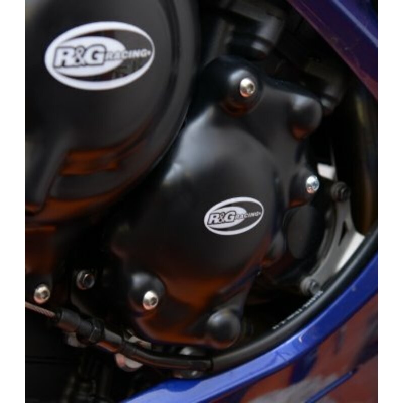 Couvre-carter droit R&G RACING noir Triumph Daytona 675 Couvre-carter droit R&G RACING noir Triumph Daytona 675