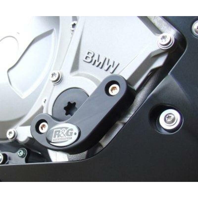 Slider moteur droit R&G RACING noir BMW S1000R/RR/XR Slider moteur droit R&G RACING noir BMW S1000R/RR/XR