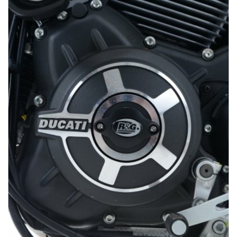 Slider moteur gauche R&G RACING alu Ducati Flat Track Pro Slider moteur gauche R&G RACING alu Ducati Flat Track Pro – Image 3