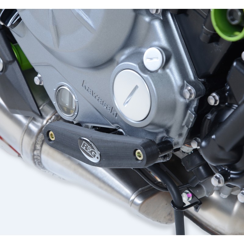 Slider moteur droit R&G RACING noir Kawasaki Z650 Slider moteur droit R&G RACING noir Kawasaki Z650 – Image 2