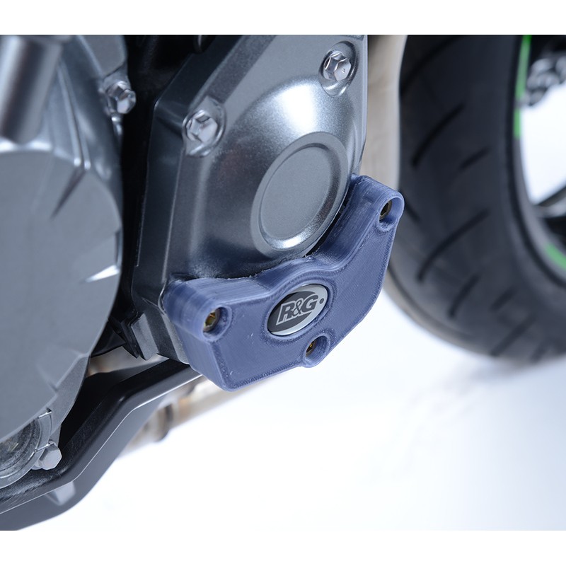 Slider moteur droit R&G RACING noir Kawasaki Z900 Slider moteur droit R&G RACING noir Kawasaki Z900