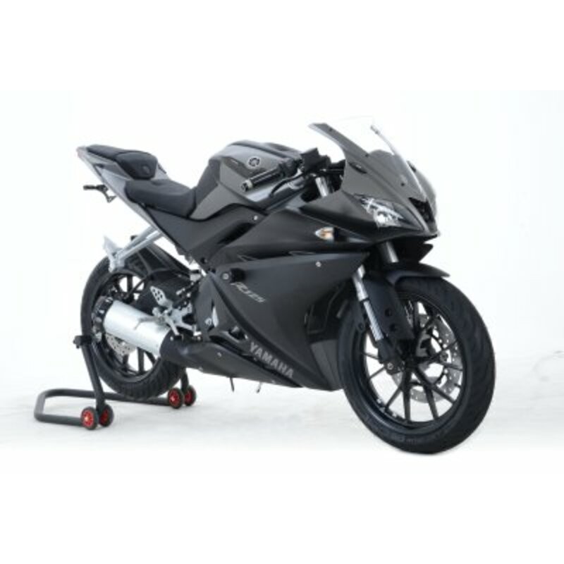 Tampons de protection R&G RACING Aero noir Yamaha YZF-R125 Tampons de protection R&G RACING Aero noir Yamaha YZF-R125 – Image 3
