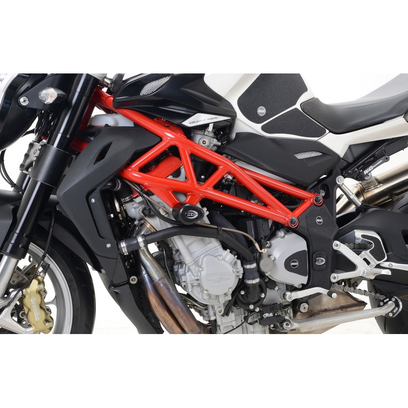 Tampons de protection R&G RACING Aero noir MV Agusta Brutale 1090 Tampons de protection R&G RACING Aero noir MV Agusta Brutale 1090