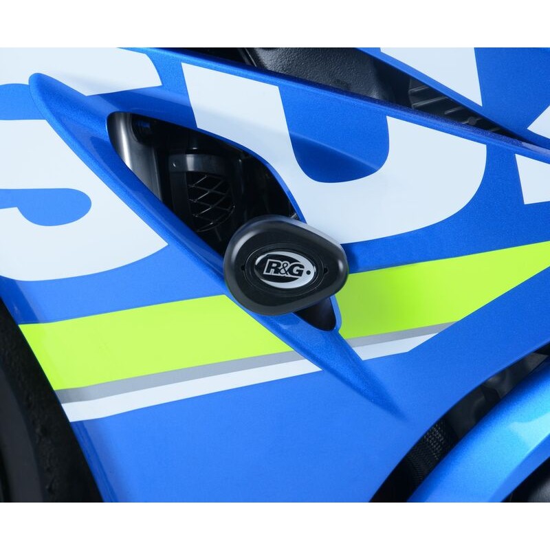 Tampons de protection R&G RACING Aero noir Suzuki GSX-R1000 Tampons de protection R&G RACING Aero noir Suzuki GSX-R1000