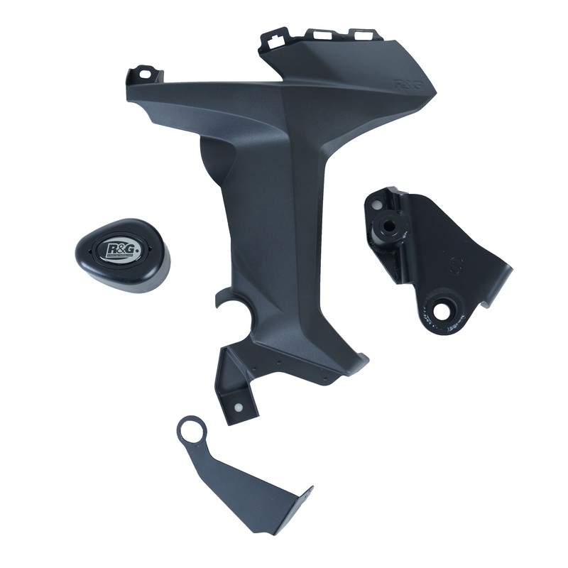 Tampons de protection R&G RACING Aero noir sans percage Honda CBR1000RR Tampons de protection R&G RACING Aero noir sans percage Honda CBR1000RR – Image 2