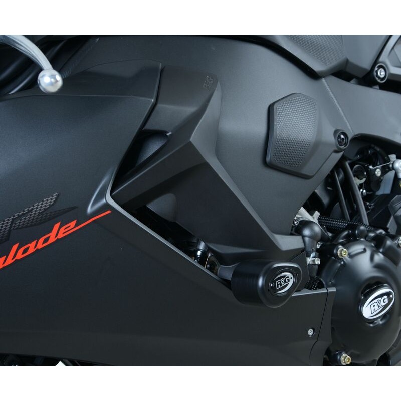 Tampons de protection R&G RACING Aero noir sans percage Honda CBR1000RR Tampons de protection R&G RACING Aero noir sans percage Honda CBR1000RR – Image 8