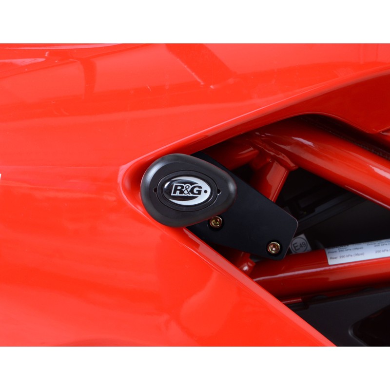 Tampons de protection R&G RACING Aero noir sans percage Ducati Supersport Tampons de protection R&G RACING Aero noir sans percage Ducati Supersport – Image 3