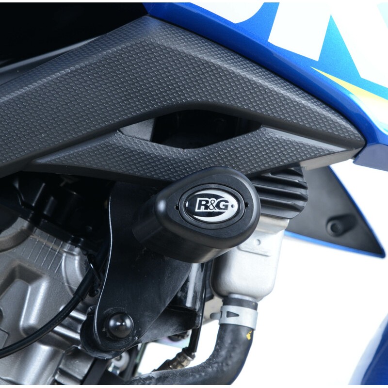 Tampons de protection R&G RACING Aero noir Suzuki GSX-S125 Tampons de protection R&G RACING Aero noir Suzuki GSX-S125 – Image 2