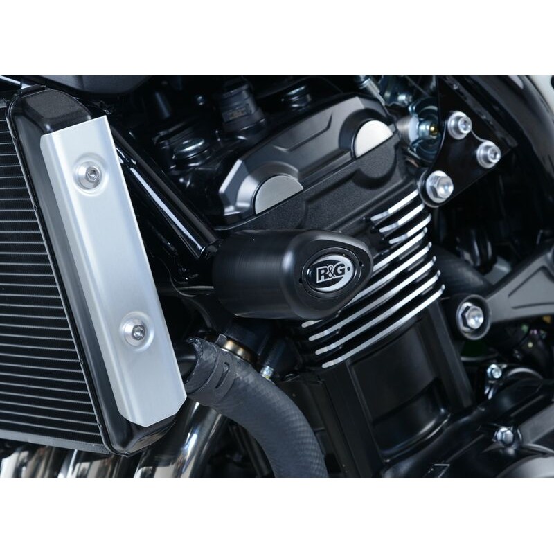 Tampons de protection R&G RACING Aero noir Kawasaki Z900RS Tampons de protection R&G RACING Aero noir Kawasaki Z900RS