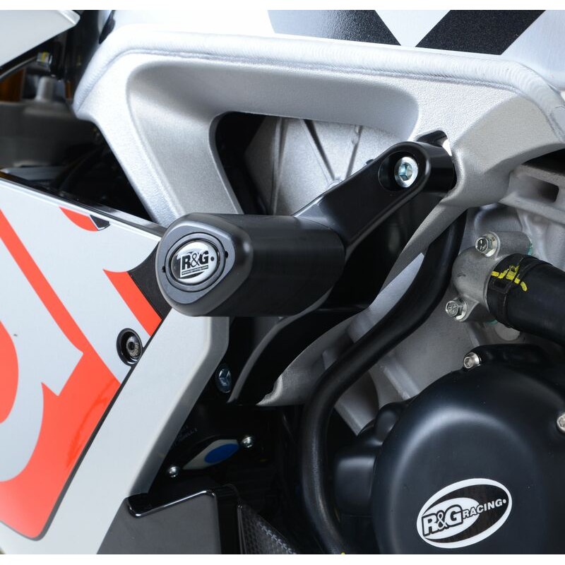 Tampons de protection R&G RACING Aero blanc Aprilia RSV-4 R Tampons de protection R&G RACING Aero blanc Aprilia RSV-4 R – Image 2