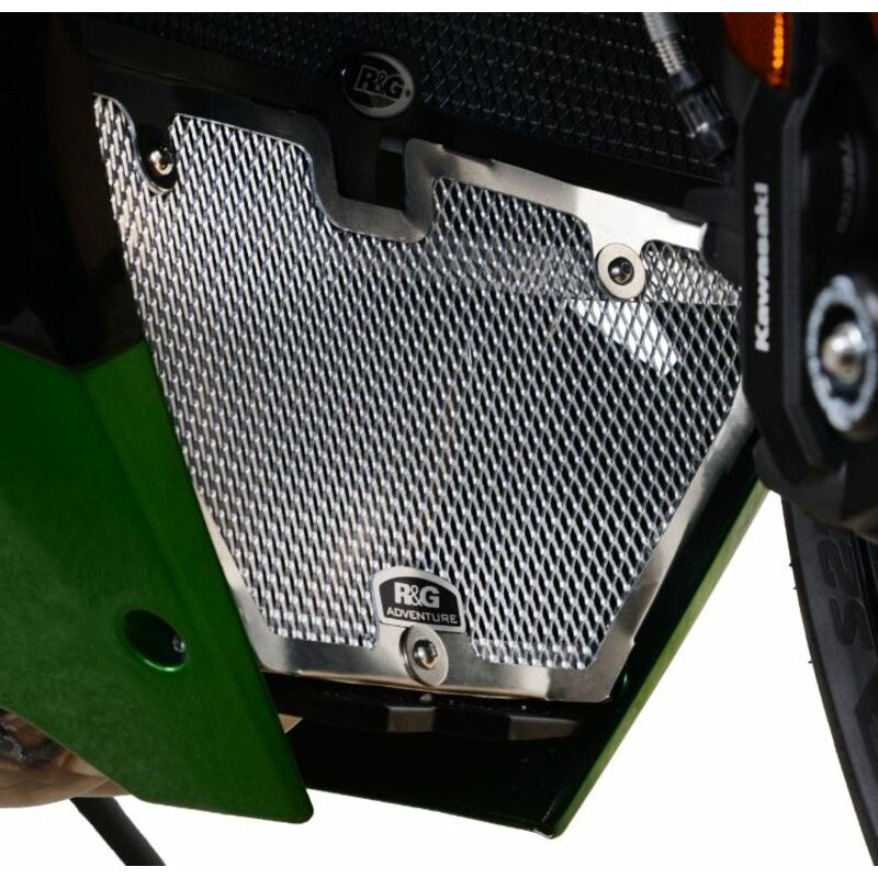 Grille de collecteur R&G RACING Aluminium - Kawasaki H2 SX Grille de collecteur R&G RACING Aluminium - Kawasaki H2 SX