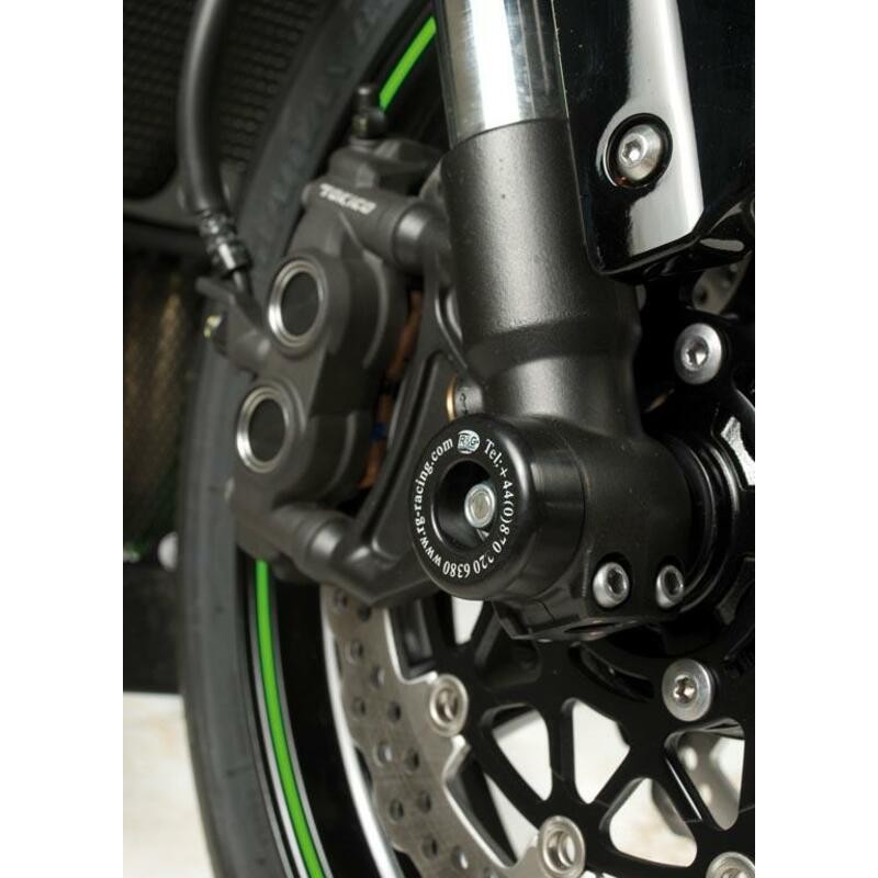 Protection de fourche R&G RACING noir Kawasaki ZX10R Protection de fourche R&G RACING noir Kawasaki ZX10R