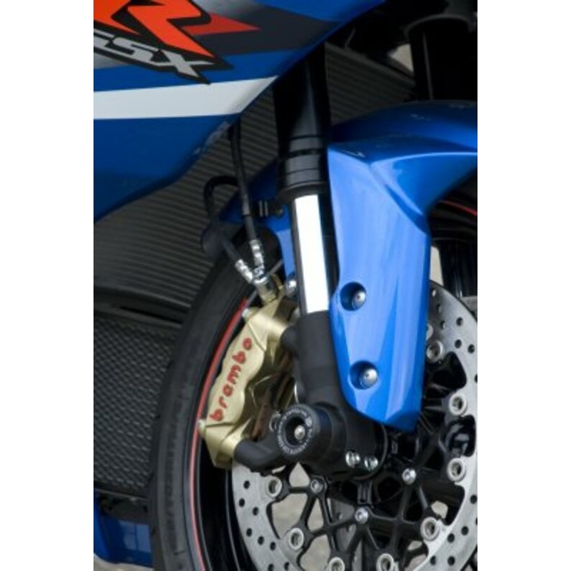 Protection de fourche R&G RACING noir Suzuki GSX-R1000/R Protection de fourche R&G RACING noir Suzuki GSX-R1000/R