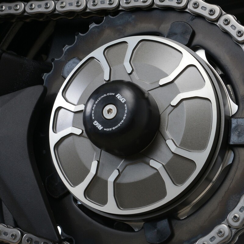 Protection de bras oscillant R&G RACING noir Kawasaki H2 SX Protection de bras oscillant R&G RACING noir Kawasaki H2 SX