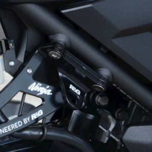 Platines pour sangles R&G RACING noir Kawasaki Ninja 400