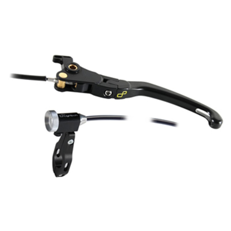 Levier de frein complet LIGHTECH Rabatable type J, extension réglage à gauche - LEVS009J - LEVS009J Levier de frein complet LIGHTECH Rabatable type J, extension réglage à gauche - LEVS009J - LEVS009J