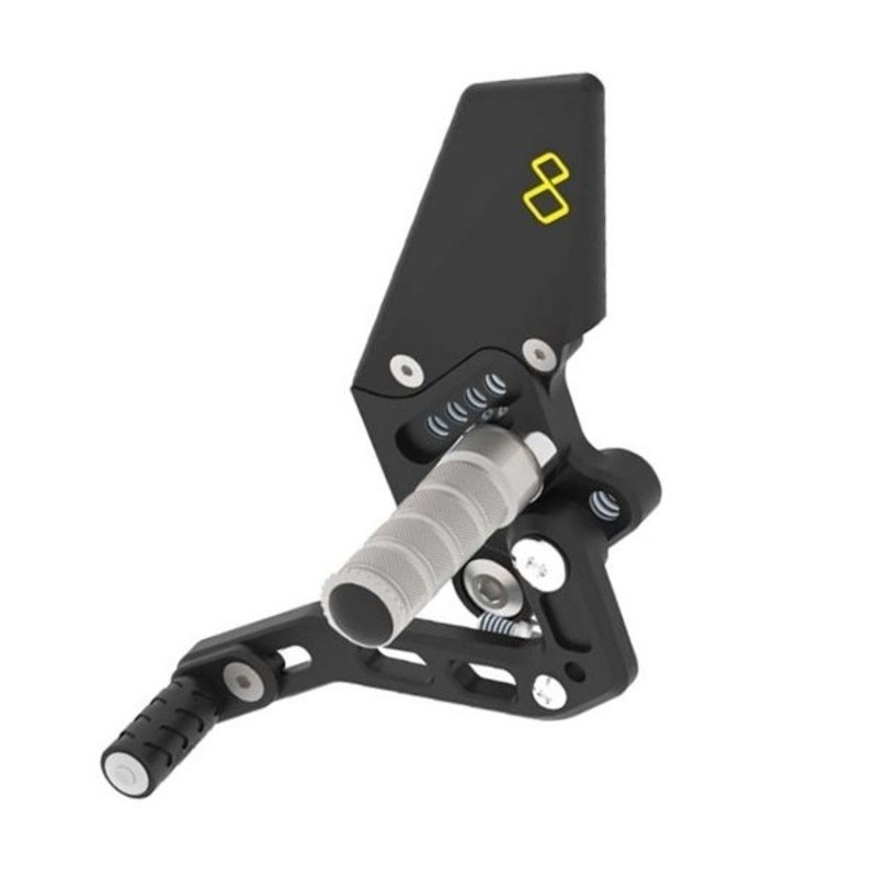 Commandes reculées fixex LIGHTECH selection standard noir Kawasaki Ninja 400 Commandes reculées fixex LIGHTECH selection standard noir Kawasaki Ninja 400