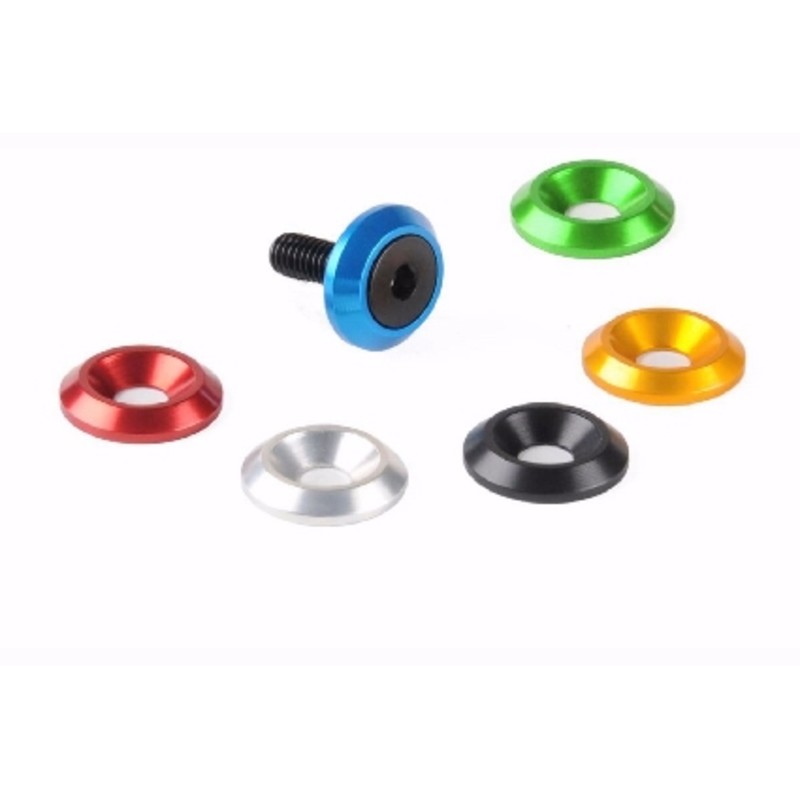 Kit vis LIGHTECH vis M8x30 noir + rondelle conique Ø8/25 or Kit vis LIGHTECH vis M8x30 noir + rondelle conique Ø8/25 or