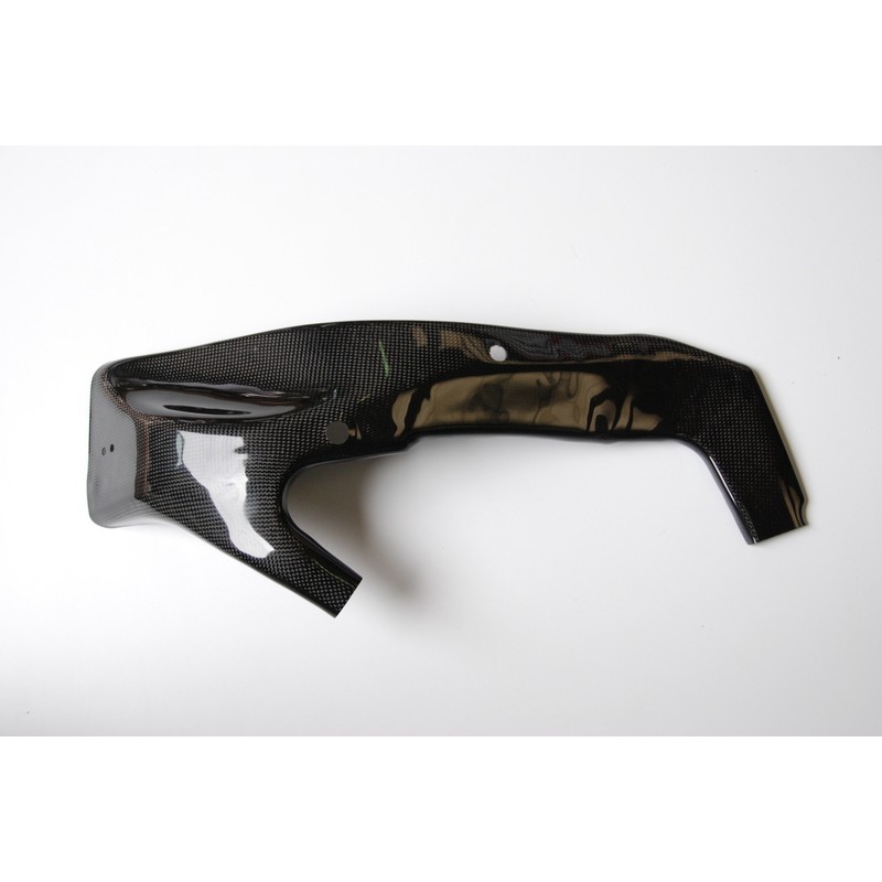 Protection de cadre LIGHTECH carbone brillant Kawasaki Zx6R Protection de cadre LIGHTECH carbone brillant Kawasaki Zx6R