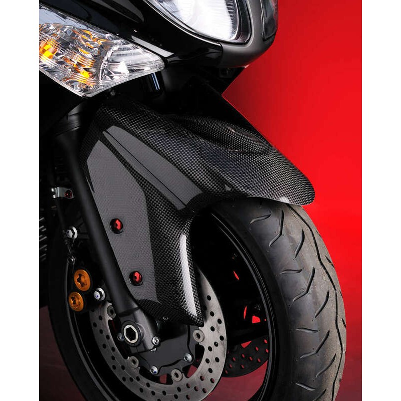 Garde-boue avant LIGHTECH carbone brillant Yamaha T-Max 530 Garde-boue avant LIGHTECH carbone brillant Yamaha T-Max 530