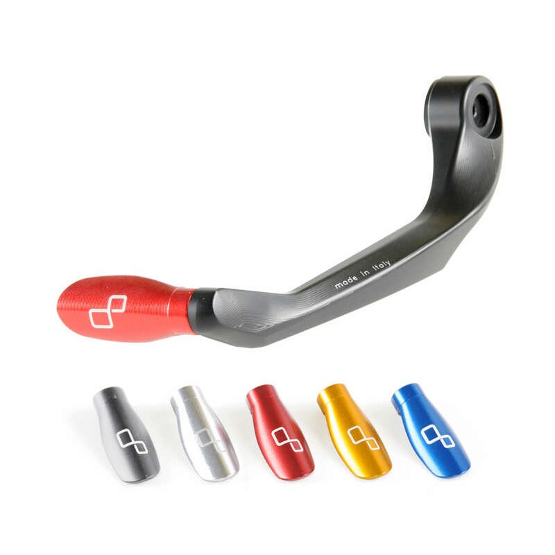 Protection de levier d'embrayage LIGHTECH 153mm alu noir/or Protection de levier d'embrayage LIGHTECH 153mm alu noir/or