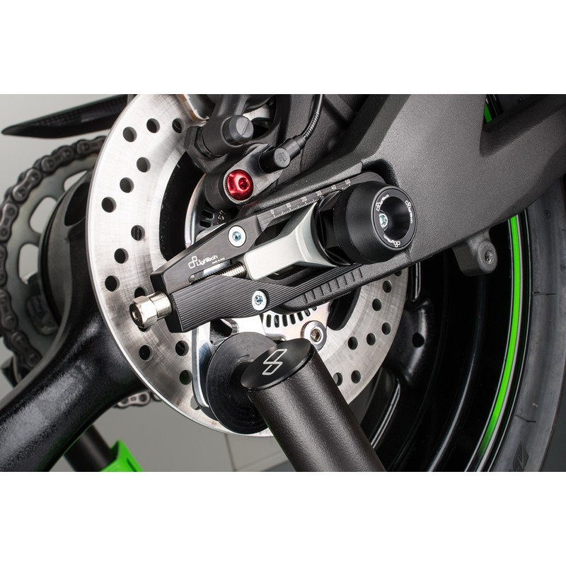 Protections fourche et bras oscillant (axe de roue) LIGHTECH noir Ducati Monster 821 - ARDU105NER Protections fourche et bras oscillant (axe de roue) LIGHTECH noir Ducati Monster 821 - ARDU105NER – Image 2