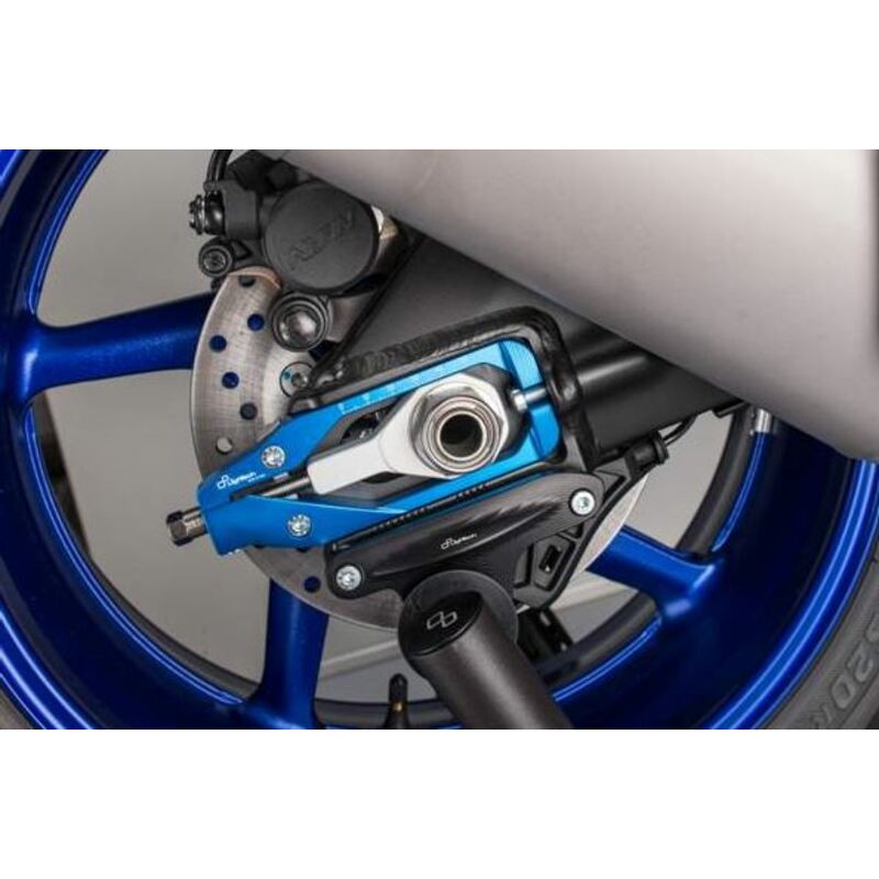 Protections fourche et bras oscillant (axe de roue) LIGHTECH Cobalt Yamaha R1 - ARYA108COB Protections fourche et bras oscillant (axe de roue) LIGHTECH Cobalt Yamaha R1 - ARYA108COB – Image 2