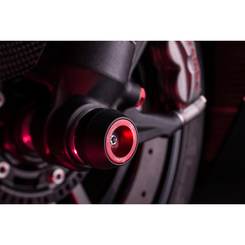 Protection de fourche et bras oscillant (axe de roue) LIGHTECH rouge Ducati Panigale 1199 Protection de fourche et bras oscillant (axe de roue) LIGHTECH rouge Ducati Panigale 1199 – Image 2