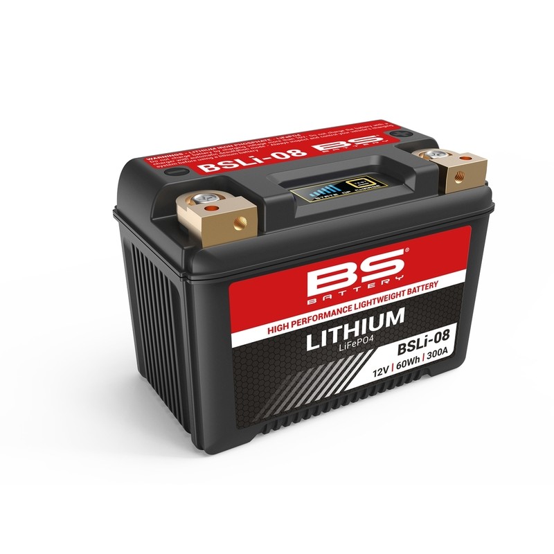 Batterie BS BATTERY Lithium-Ion - BSLI-08 Batterie BS BATTERY Lithium-Ion - BSLI-08