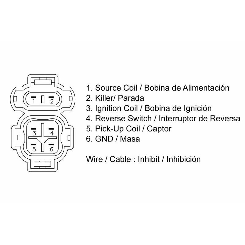 Boitier CDI TECNIUM Honda TRX 90 Boitier CDI TECNIUM Honda TRX 90