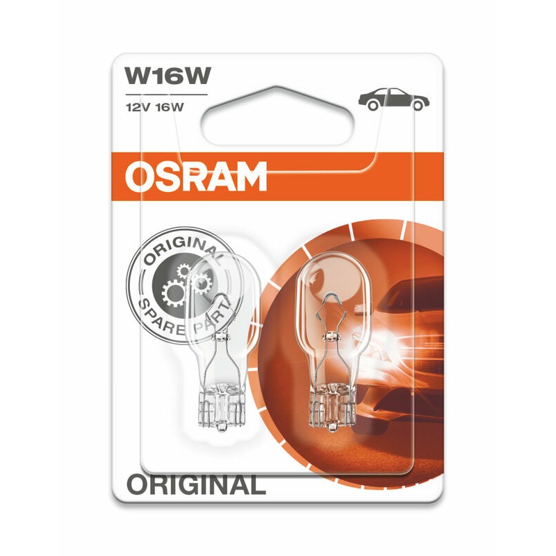 Ampoule OSRAM Original Line W16W 12V 16W - x10 Ampoule OSRAM Original Line W16W 12V 16W - x10 – Image 2