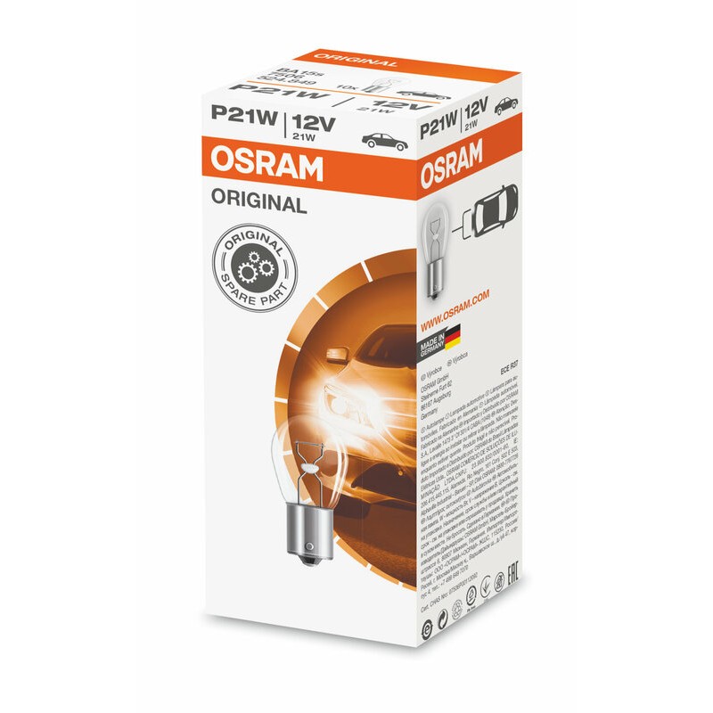 Ampoule OSRAM Original Line P21W 12V 21W - x10 Ampoule OSRAM Original Line P21W 12V 21W - x10 – Image 3
