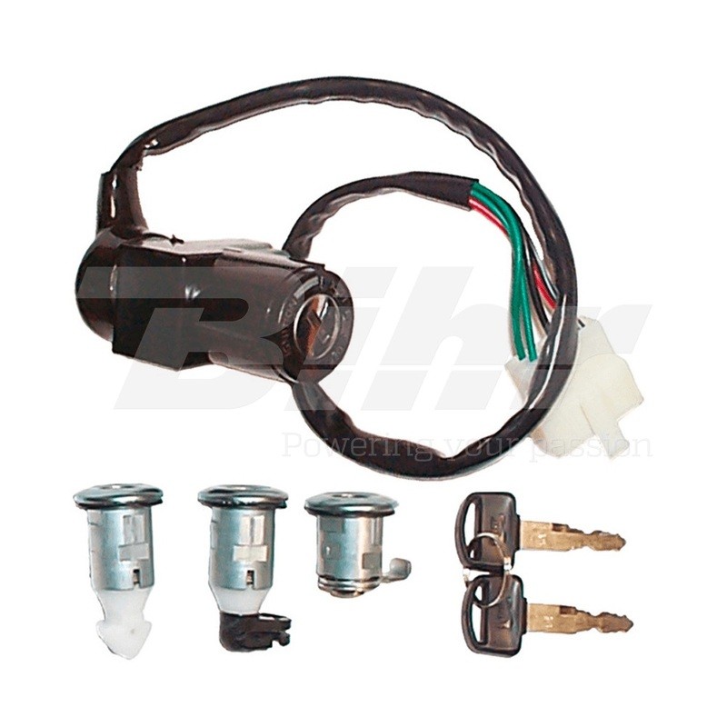 Contacteur à clé V PARTS Honda SJ50 Bali Contacteur à clé V PARTS Honda SJ50 Bali