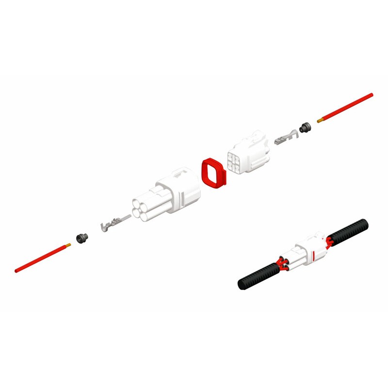 Jeu de connectiques 4 voies série 090 SMTO BIHR type origine Ø0,58mm²/1,25mm² - 5 jeux complets Jeu de connectiques 4 voies série 090 SMTO BIHR type origine Ø0,58mm²/1,25mm² - 5 jeux complets – Image 2