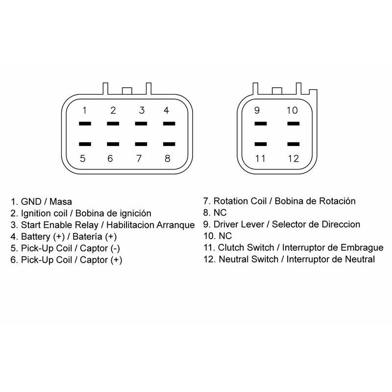 Boîtier CDI TECNIUM Yamaha YFM350R Raptor Boîtier CDI TECNIUM Yamaha YFM350R Raptor – Image 2