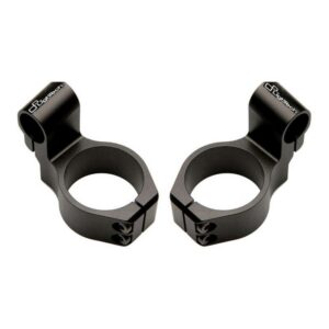 Guidons bracelet LIGHTECH Ø50mm hauteur +20mm déport +40mm/10° noir