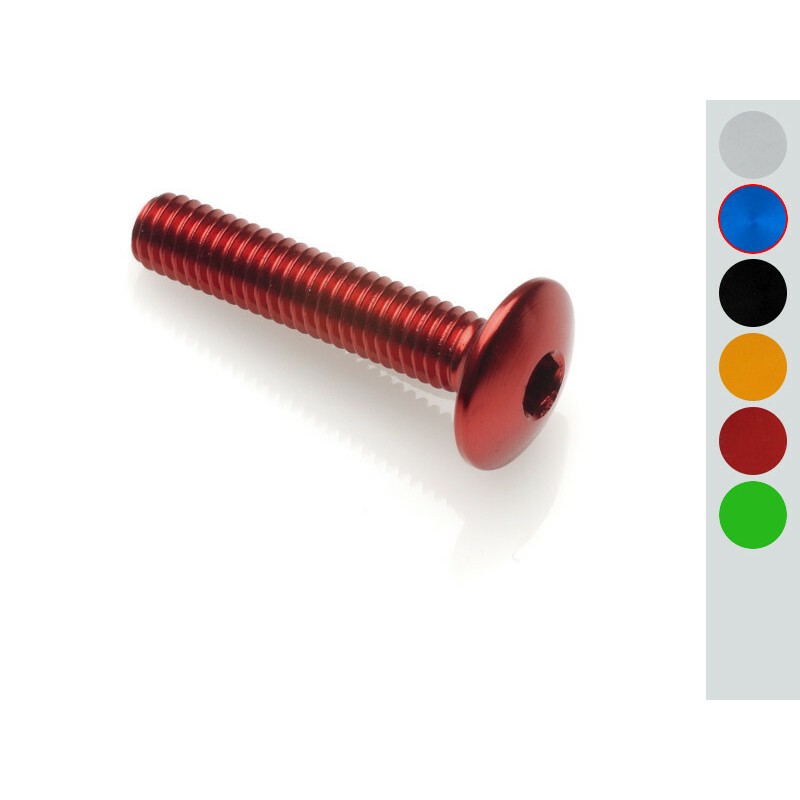 Vis tête bombée LIGHTECH M5 x 20 Ergal cobalt Vis tête bombée LIGHTECH M5 x 20 Ergal cobalt