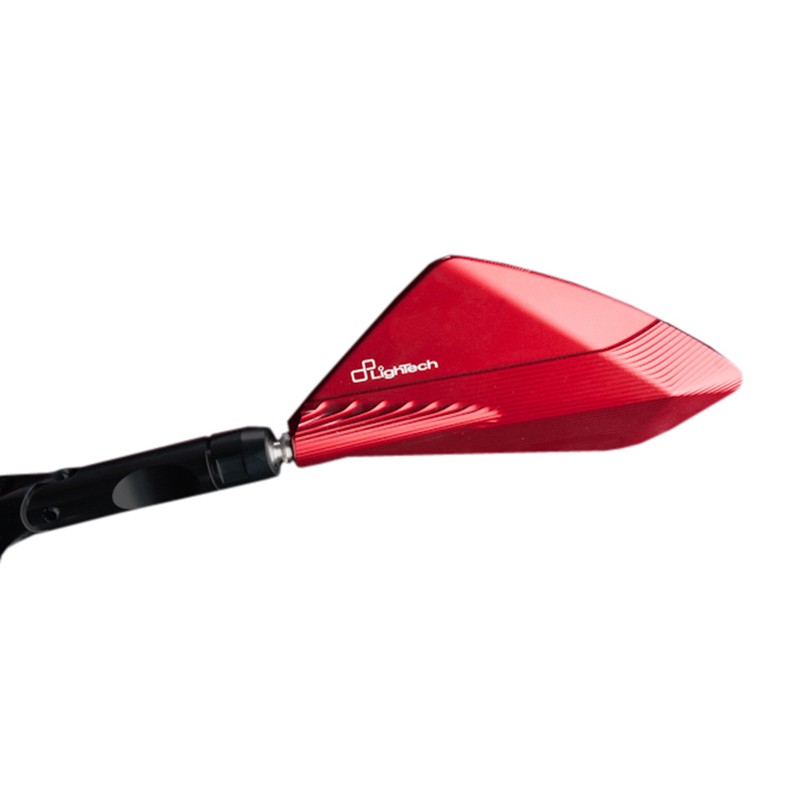 Rétroviseur LIGHTECH universel M10 x 1,25 - rouge Rétroviseur LIGHTECH universel M10 x 1,25 - rouge