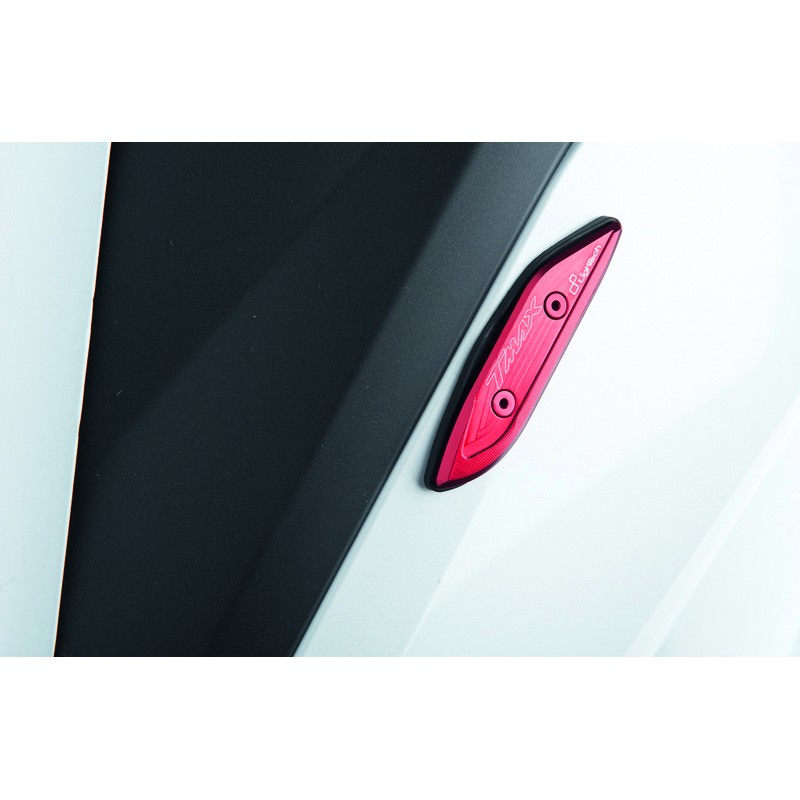 Cache-orifices rétroviseur LIGHTECH type origine rouge par paire - Yamaha T-Max 530 Cache-orifices rétroviseur LIGHTECH type origine rouge par paire - Yamaha T-Max 530